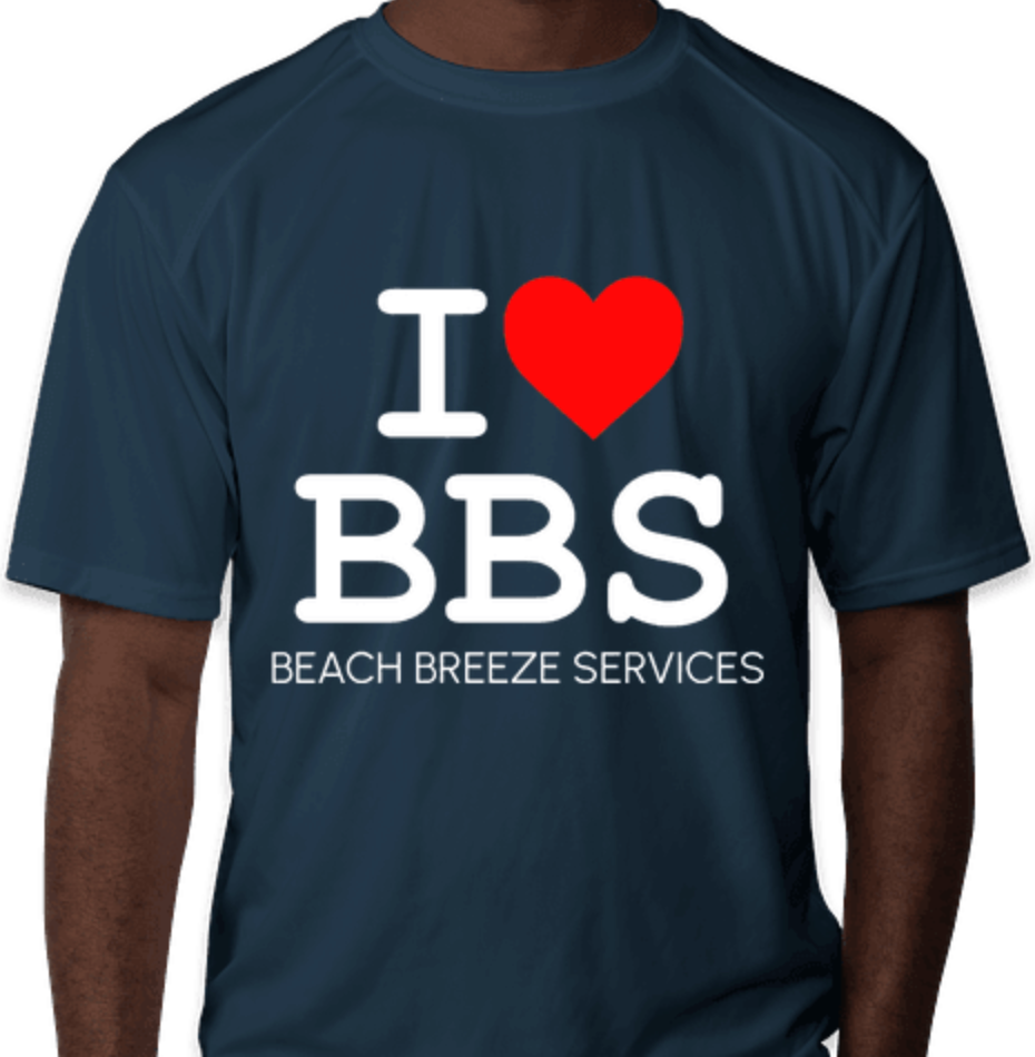 I HEART BBS Performance Tee