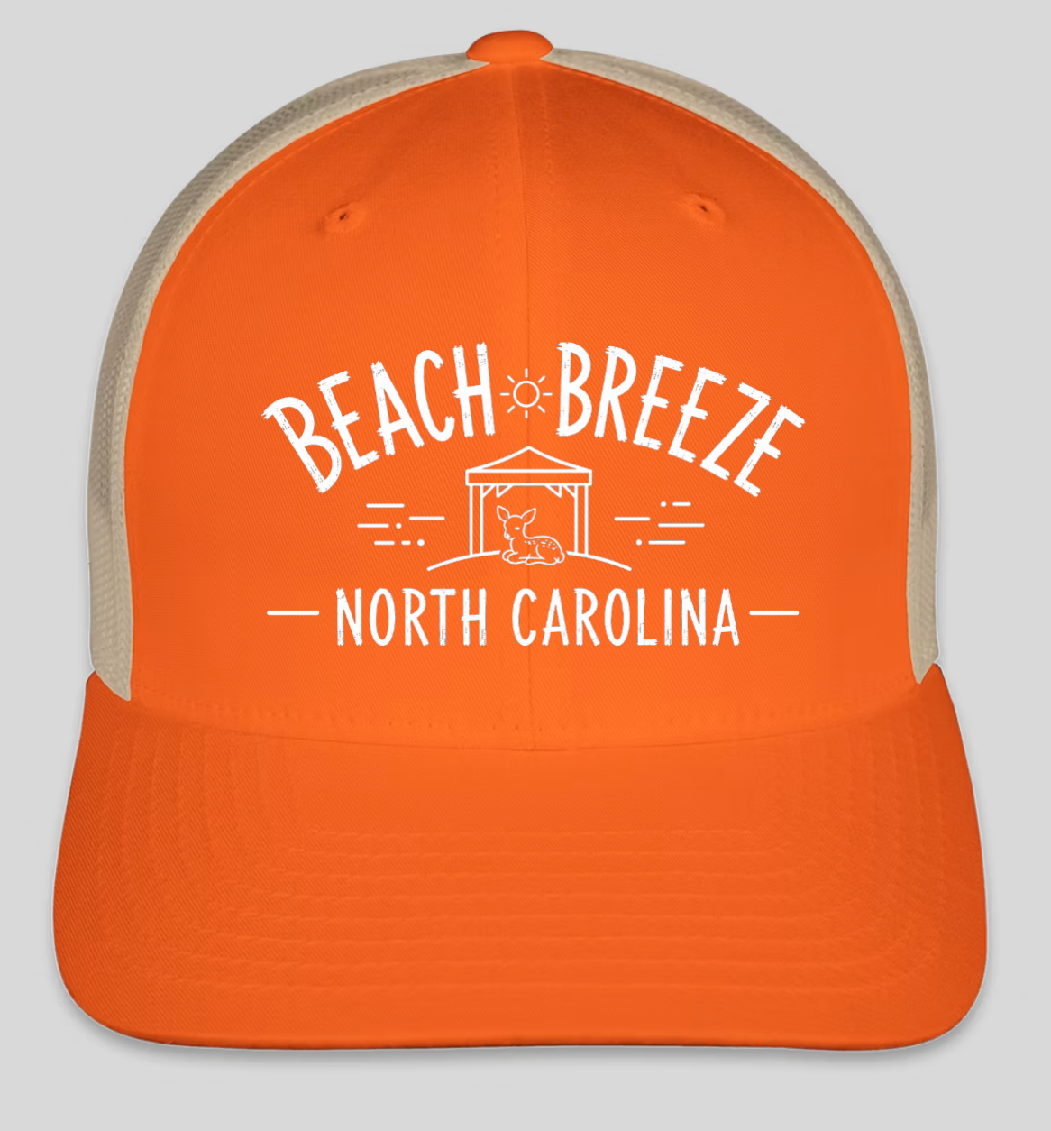 Beach Breeze Retro Trucker Hat