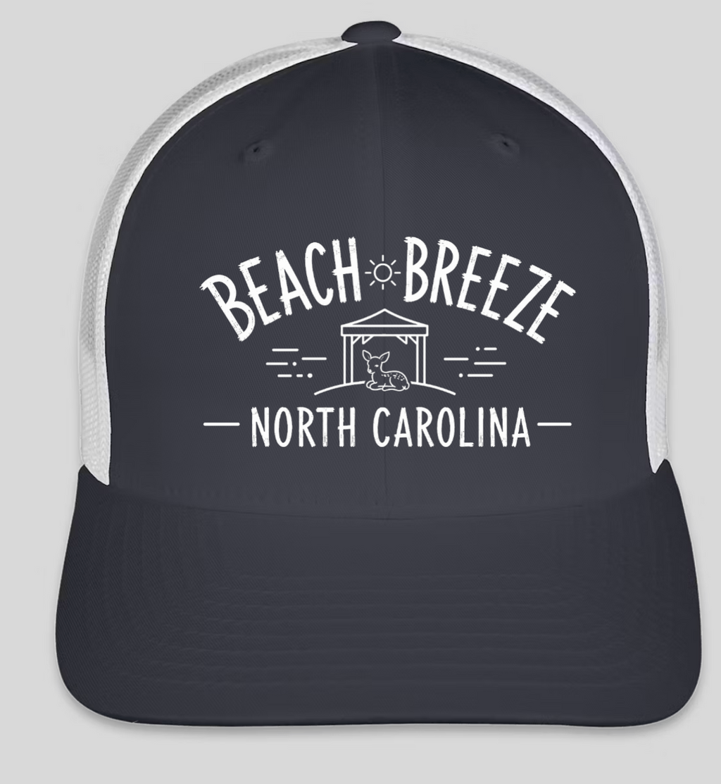 Beach Breeze Retro Trucker Hat